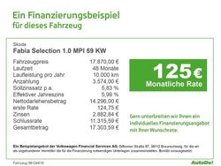 Weiß Gebraucht 2025 Skoda Fabia Selection Limousine | 17.870 € (Fairer Preis)