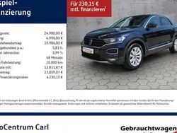Schwarz Gebraucht 2021 VW T-Roc Sportline SUV | 24.980 € (Fairer Preis)