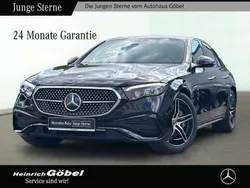 Lack obsidianschwarz Gebraucht 2024 Mercedes E220 AMG Limousine | 59.900 € (Etwas zu teuer)