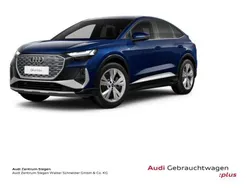 Navarrablau metallic (metallic) Gebraucht 2022 Audi e-tron S-Line SUV | 40.910 € (Fairer Preis)
