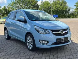 Eis blau Gebraucht 2015 Opel Karl Exklusiv Kleinwagen | 7.250 € (Etwas zu teuer)