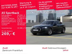 Brillantschwarz Gebraucht 2022 Audi A5 Coupé | 30.850 € (Superpreis)