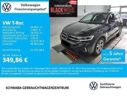 Schwarz Gebraucht 2022 VW T-Roc R-line SUV | 26.890 € (Fairer Preis)