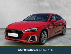 Rot Gebraucht 2022 Audi A5 Sportback S-Line Limousine | 31.890 € (Superpreis)
