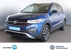 Reef blue metallic (metallic) Gebraucht 2023 VW T-Cross Active SUV | 20.980 € (Fairer Preis)