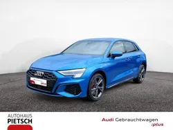 Blau Gebraucht 2022 Audi A3 Sportback e-tron S-Line Limousine | 31.890 € (Etwas zu teuer)
