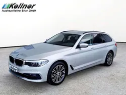 Glaciersilber metallic Gebraucht 2020 BMW 520 Sport Line Kombi | 28.380 € (Guter Preis)
