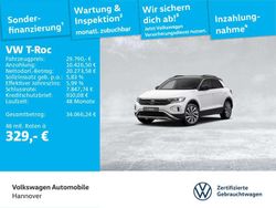 Pure white Gebraucht 2025 VW T-Roc Goal SUV | 29.790 € (Superpreis)