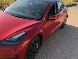 Rot Gebraucht 2021 Tesla Model 3 Limousine | 31.900 € (Fairer Preis)