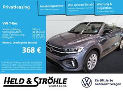Grau Gebraucht 2025 VW T-Roc Cabriolet R-line Cabrio | 34.570 € (Fairer Preis)