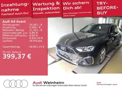 Mythosschwarz metallic Gebraucht 2020 Audi A4 S-Line Kombi | 26.491 € (Fairer Preis)