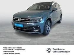 Petroleum blue Gebraucht 2020 VW Tiguan Allspace Highline SUV | 34.790 € (Etwas zu teuer)