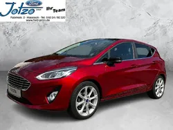 Rubyrot (metallic) Gebraucht 2018 Ford Fiesta Titanium Kleinwagen | 14.750 € (Etwas zu teuer)