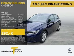 Blau Gebraucht 2022 VW Golf VIII Life Limousine | 22.150 € (Guter Preis)
