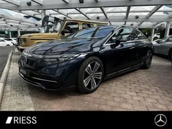 Metalliclack nautikblau Gebraucht 2023 Mercedes EQS450+ Electric Art Limousine | 54.590 € (Fairer Preis)