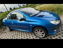 Blau Gebraucht 2003 Peugeot 206 Platinum Cabrio | 999 € (Fairer Preis)