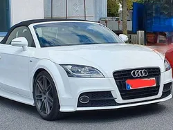 Weiß Gebraucht 2011 Audi TT Roadster S-line plus Cabrio | 11.000 € (Etwas zu teuer)