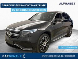 Schwarz Gebraucht 2021 Mercedes EQC400 AMG line SUV | 31.390 € (Guter Preis)