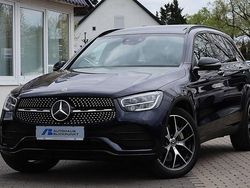 Manufaktur cavansitblau (metallic) Gebraucht 2021 Mercedes GLC300 AMG SUV | 39.479 € (Guter Preis)