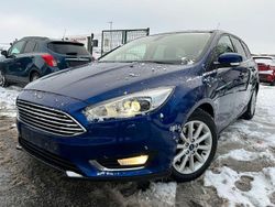 Blau Gebraucht 2015 Ford Focus Titanium Kombi | 9.350 € (Guter Preis)