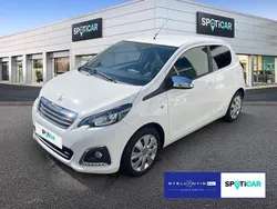 Weiß Gebraucht 2022 Peugeot 108 Style Kleinwagen | 10.190 € (Fairer Preis)
