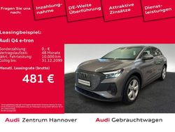 2l taifungrau metallic Gebraucht 2021 Audi Q4 e-tron Basis SUV | 26.990 € (Guter Preis)