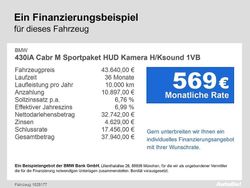 Arctic race blue Gebraucht 2021 BMW 430 Cabriolet Efficient Dynamics Cabrio | 43.640 € (Superpreis)