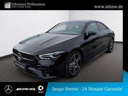 Schwarz kosmosschwarz Gebraucht 2024 Mercedes CLA200 AMG Limousine | 35.690 € (Etwas zu teuer)