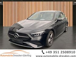 Schwarz Gebraucht 2024 Mercedes A200 AMG line Limousine | 29.980 € (Fairer Preis)