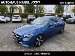 Lack spektralblau Gebraucht 2024 Mercedes C180 Avantgarde Limousine | 33.989 € (Guter Preis)