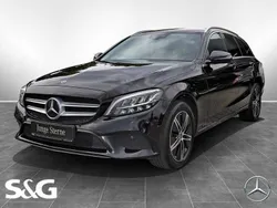 Unilack schwarz Gebraucht 2021 Mercedes C220 Avantgarde Kombi | 24.890 € (Fairer Preis)