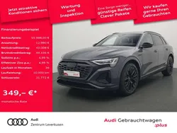 Grau Gebraucht 2023 Audi Q8 e-tron Comfort SUV | 55.988 € (Etwas zu teuer)