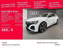 Weiß Gebraucht 2023 Audi Q8 e-tron S-Line SUV | 53.850 € (Guter Preis)