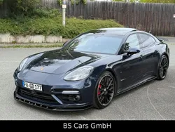 Blau Gebraucht 2017 Porsche Panamera Turbo Limousine | 56.900 € (Superpreis)