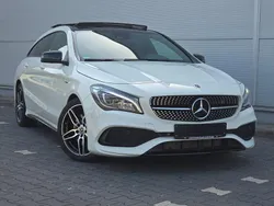 Weiß Gebraucht 2018 Mercedes CLA250 Shooting Brake AMG line Kombi | 27.700 € (Fairer Preis)