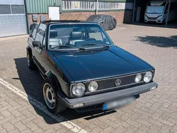Schwarz Gebraucht 1984 VW Golf Cabriolet Cabrio | 7.000 €