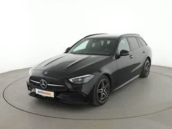 Schwarz Gebraucht 2021 Mercedes C300 AMG line Kombi | 39.190 € (Fairer Preis)