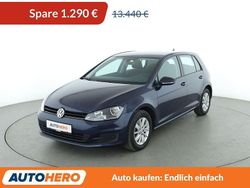 Blau Gebraucht 2017 VW Golf VII Trendline Limousine | 12.150 € (Guter Preis)