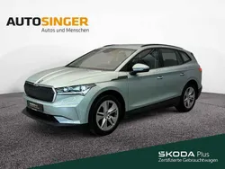 Arctic silber metallic Gebraucht 2021 Skoda Enyaq iV SUV | 24.860 € (Teuer)