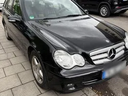 Schwarz Gebraucht 2007 Mercedes C180 Elegance Kombi | 1.299 €