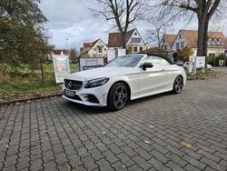 Weiß Gebraucht 2019 Mercedes C220 AMG line Cabrio | 30.000 € (Guter Preis)