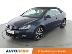Blau Gebraucht 2015 VW Golf Cabriolet LOUNGE Cabrio | 16.900 € (Etwas zu teuer)