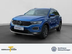 Blau Gebraucht 2021 VW T-Roc Sport SUV | 22.330 € (Fairer Preis)