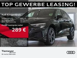 Schwarz Neu 2024 Audi A3 Sportback S-Line Limousine | 30.330 € (Superpreis)