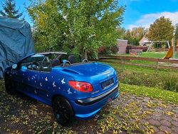 Blau Gebraucht 2002 Peugeot 206 CC Cabrio | 580 € (Superpreis)