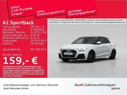 Gletscherweiß metallic Gebraucht 2024 Audi A1 Sportback S-Line Kleinwagen | 28.921 € (Etwas zu teuer)