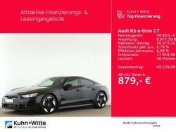 Mythosschwarz metallic Gebraucht 2022 Audi e-tron GT quattro Ambiente Limousine | 59.850 € (Superpreis)