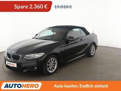 Schwarz Gebraucht 2015 BMW 218 M Sport Cabrio | 16.650 € (Fairer Preis)