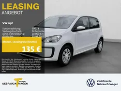 Weiß Gebraucht 2022 VW up! move up! Kleinwagen | 10.230 € (Guter Preis)