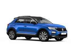 Blau Gebraucht 2018 VW T-Roc Style SUV | 15.240 € (Guter Preis)